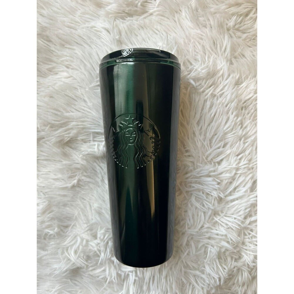 Starbucks Stainless Steel 16 oz Green Tumbler Water Bottle Cup